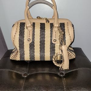 Henri bendel straw bag